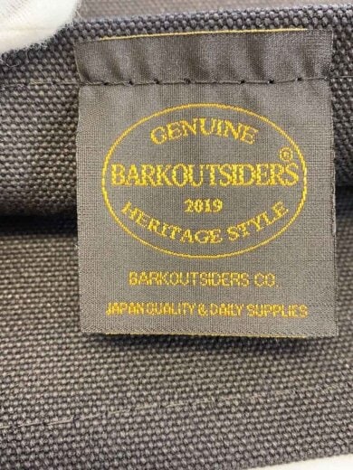 商品画像：BARKOUTSIDERS/BS TOOL TOTE/トートバッグ/キャンバス/BLK// 5
