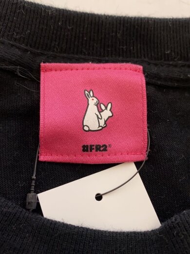 商品画像：Tシャツ/ビッグラビット/ドーナツ/プリント/FREE/コットン/BLK 3