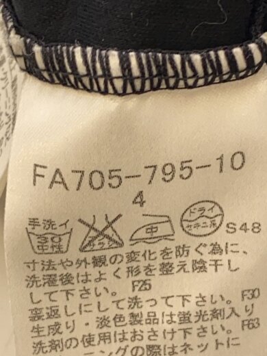 商品画像：スタッズロゴプリント/長袖カットソー/4/コットン/BLK/FA705-795-10 4