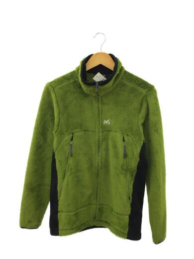 画像：MILLETポーラテック/サイドジップポケットフリースジャケット/M/ポリエステル/GRN1