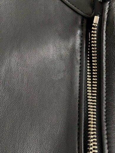 画像：LIDNMレザージャケット・ブルゾン/M/羊革/BLK/L18SS-176