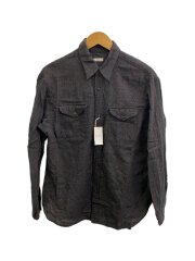 24AW/WOOL CPO SHIRT LIDNM/M/ウール/BRW/lm24aw06547