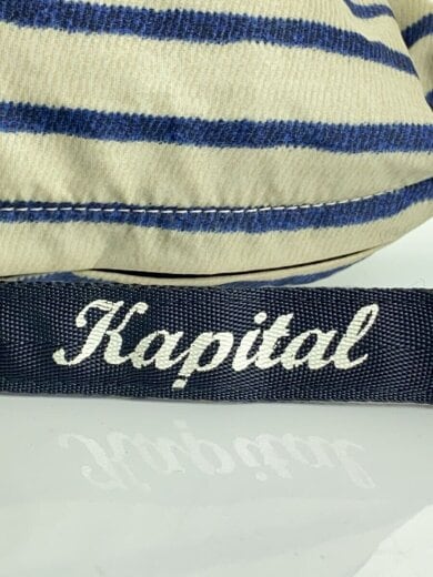 商品画像：ショルダーバッグ/BEG/ボーダー 7