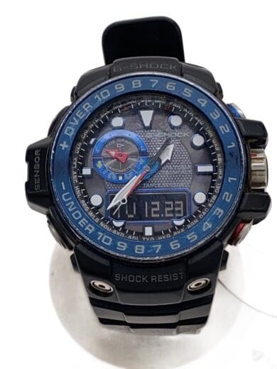 商品画像：ソーラー腕時計・G-SHOCK/デジアナ/ラバー/BLK/BLK 1