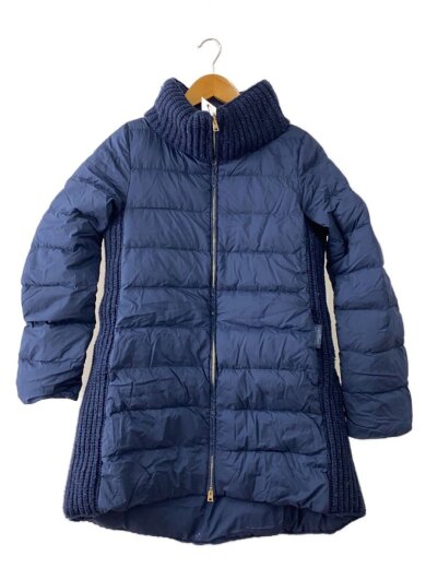 商品画像：ロングダウンジャケット/42/ポリエステル/NVY/29450-28188-3 1