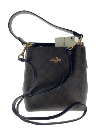 商品画像：ショルダーバッグ/PVC/BRW/総柄/2312 1