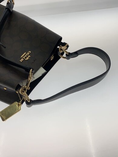 商品画像：ショルダーバッグ/PVC/BRW/総柄/2312 3