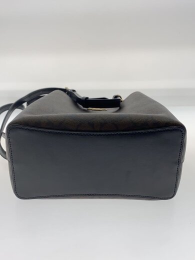 商品画像：ショルダーバッグ/PVC/BRW/総柄/2312 4