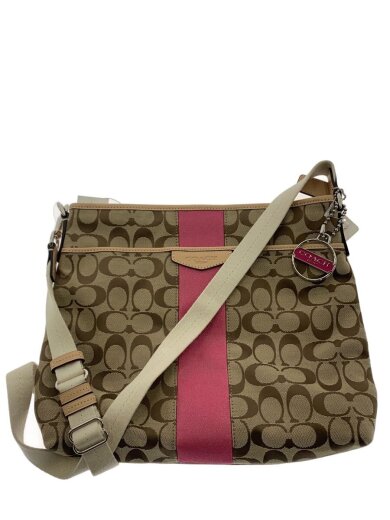 商品画像：ショルダーバッグ/キャンバス/BEG/F28502 1