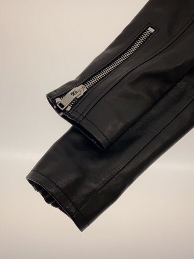 商品画像：シングルライダースジャケット/42/羊革/BLK/L03Q 362239 Y5YA1 6