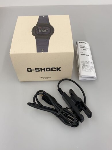 商品画像：ソーラー腕時計_G-SHOCK/デジタル/ラバー/BLK/BLK/SS 6