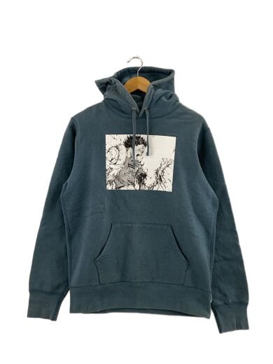 商品画像：17aw/AKIRA Arm Hooded Sweatshirt/S/コットン/BLU/プリント// 1