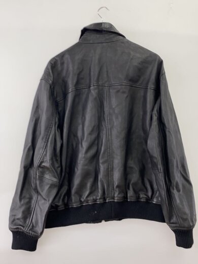 商品画像：レザージャケット・ブルゾン/XL/ポリエステル/BLK/5388/330/800// 2