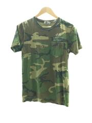 LADYLAND ACADEMY/Tシャツ/S/コットン/KHK/カモフラ/0253CT07