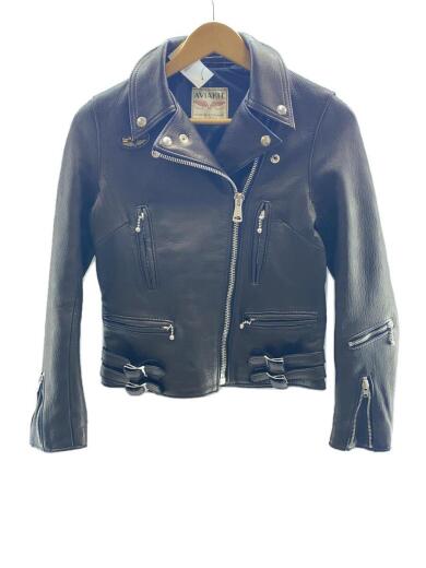 画像：Lewis LeathersCLIXファスナー/ダブルライダースジャケット/32/レザー/BRW1