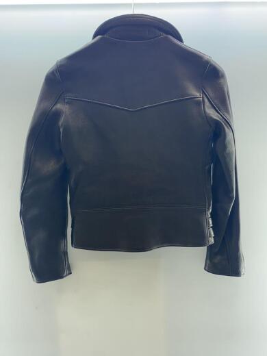 画像：Lewis LeathersCLIXファスナー/ダブルライダースジャケット/32/レザー/BRW2