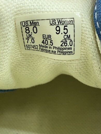 画像：VANSオールドスクール/ローカットスニーカー/26cm/ブルー/青//5074525