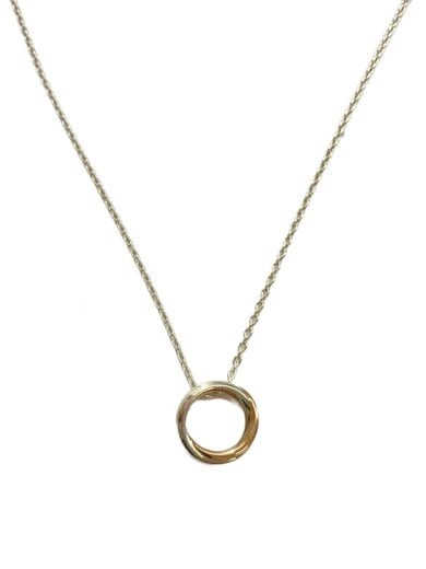 商品画像：ネックレス/--/SLV/トップ有/レディース/チェーン刻印有/925コンビ 1