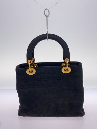 商品画像：レディディオール/カナージュ/ハンドバッグ/ナイロン/BLK/無地 3