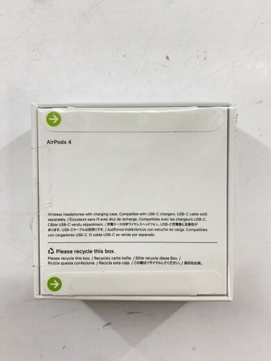 商品画像：イヤホン AirPods 4 MXP63J/A 4