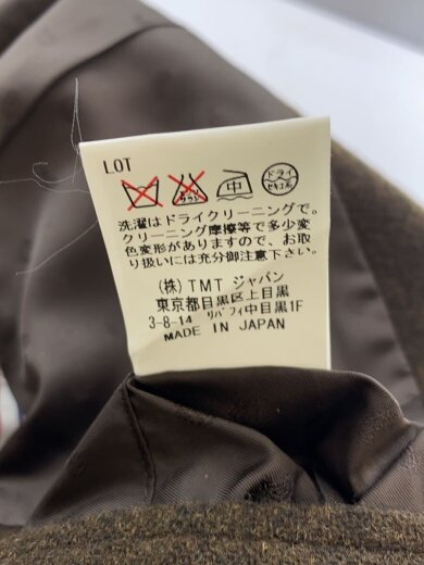 商品画像：14AW/テーラードジャケット/L/ウール/BRW/無地/TPT-F1412 5