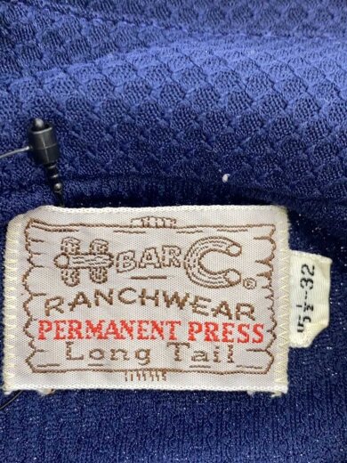 商品画像：長袖シャツ/--/ポリエステル/BLU/無地 3