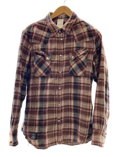 商品画像：ウエスタンシャツ/2/コットン/BRW/チェック/spnh-sh-05 1