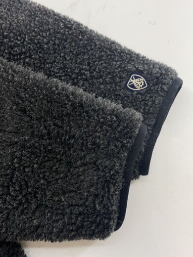 商品画像：フリースジャケット/1/ポリエステル/GRY/無地/MR32-115-02 6