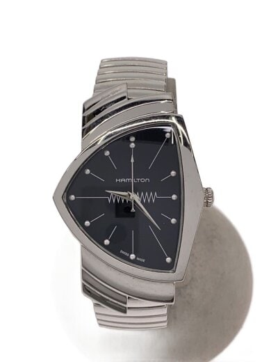 商品画像：VENTURA/ベンチュラ/クォーツ腕時計/アナログ/ステンレス/BLK/SLV/H244112 1