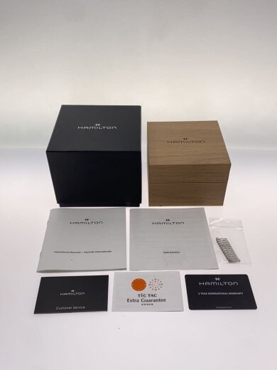 商品画像：VENTURA/ベンチュラ/クォーツ腕時計/アナログ/ステンレス/BLK/SLV/H244112 6