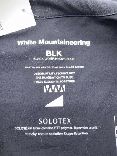 商品画像：SOLOTEX LAPEL JACKET/テーラードジャケット/1/ポリエステル/BLK/BK2171205// 4