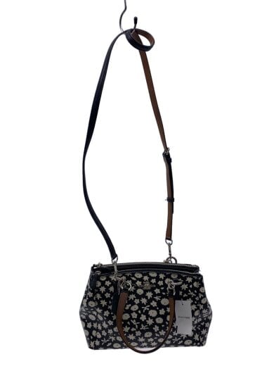 商品画像：フローラルクリスティーキャリーオール/ショルダーバッグ/レザー/BLK/総柄/F57514 1