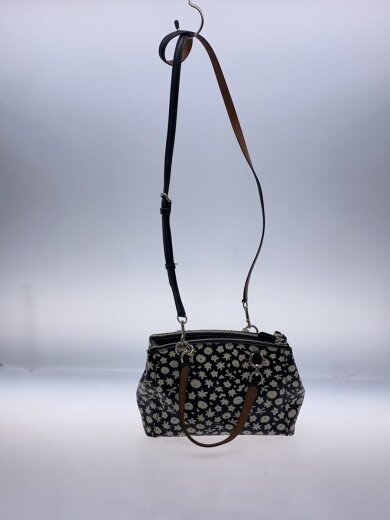 商品画像：フローラルクリスティーキャリーオール/ショルダーバッグ/レザー/BLK/総柄/F57514 3