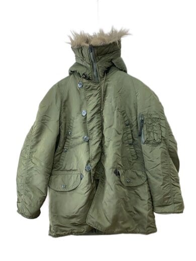 商品画像：ミリタリージャケット/M/ナイロン/GRN 1