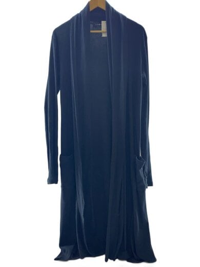 商品画像：カーディガン(薄手)/FREE/コットン/BLK/1361501000/ガウン 1