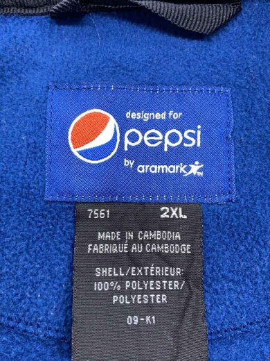 商品画像：PEPSI/00s/ジャケット/XXL/ポリエステル/NVY/無地/7561 3