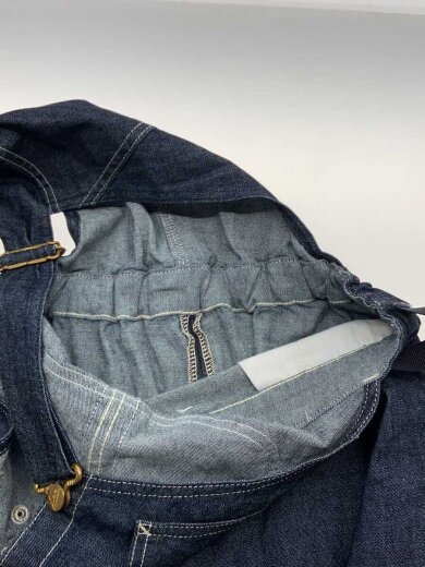 商品画像：22SS/ウエストアジャスターオーバーオールスカート/オーバーオール/M/コットン/インディゴ/LL7458// 3