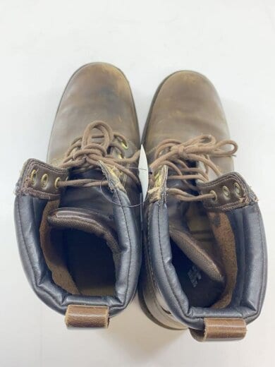 商品画像：レースアップブーツ/26cm/BRW/84585/ダメージ有 3