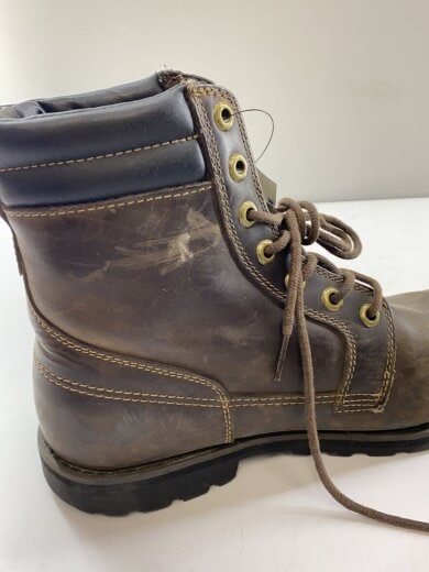 商品画像：レースアップブーツ/26cm/BRW/84585/ダメージ有 6