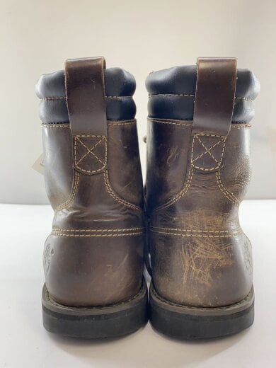 商品画像：レースアップブーツ/26cm/BRW/84585/ダメージ有 7