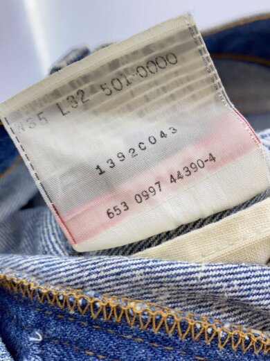 商品画像：501xx/ボタン裏653/USA製/90s/ボタンフライ/デニムパンツ/36/IDG/ 6