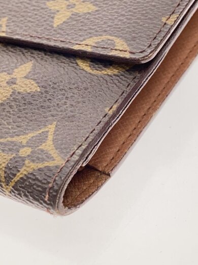 商品画像：3つ折り財布/レザー/BRW/モノグラム/メンズ/M61215 7