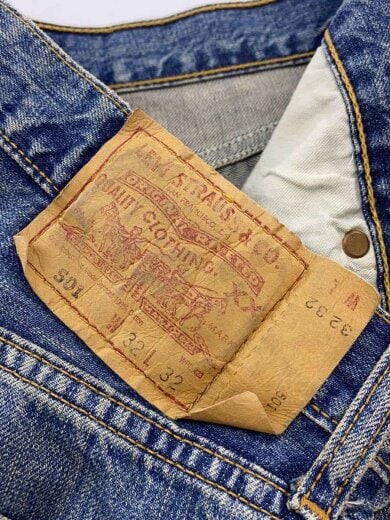 商品画像：501/00s/デニムパンツ/フィリピン製/ボタンフライ/32/コットン/IDG 4