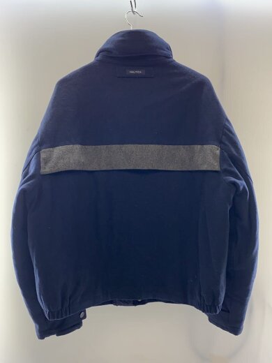 商品画像：ブルゾン/L/ウール/NVY/裏地キルティング(YRW) 2