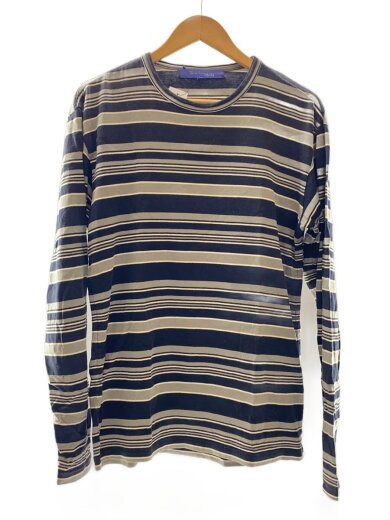 商品画像：カットソー/L/コットン/マルチカラー/ストライプ/AD2004 1