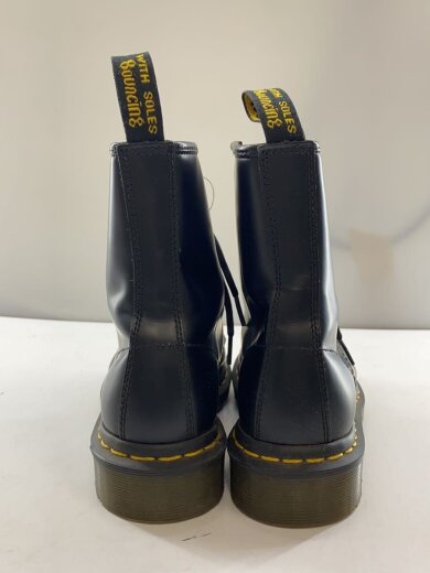 商品画像：8ホール/ガラスレザー/レースアップブーツ/US6/BLK/レザー 6