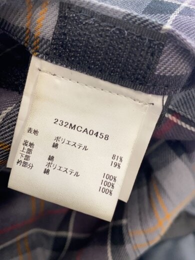 商品画像：ジャケット/42/ポリエステル/BLK/無地/232MCA0458 4