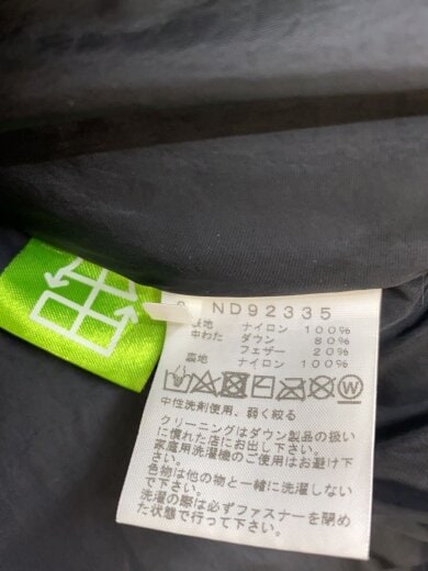 商品画像：ダウンジャケット/ヌプシジャケット/S/ナイロン/BLK/ND92335 5