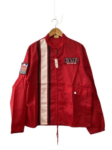 商品画像：HORIZON SPORTSWEAR/USA製/70s/ナイロンジャケット/M/ナイロン/RED// 1