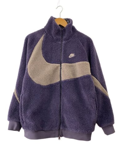 商品画像：SWOOSH FULL ZIP JACKET/フリースジャケット/M/ポリエステル/PUP/BQ6546-540// 1